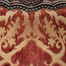 Load image into Gallery viewer, x SOLD A Pair of Antique French Wing Back Armchairs with Down/Feather Cushions. B12058