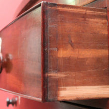 Load image into Gallery viewer, X Sold Antique English Bow Front Mahogany Chest with 8 Drawers & Tunbridge Detail. B12530