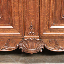 Load image into Gallery viewer, x SOLD Antique French Four Door Sideboard or Hall Cabinet, TV Unit with Two Drawers. B12034