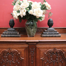 Load image into Gallery viewer, x SOLD Antique French Four Door Sideboard or Hall Cabinet, TV Unit with Two Drawers. B12034