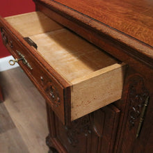 Load image into Gallery viewer, x SOLD Antique French Four Door Sideboard or Hall Cabinet, TV Unit with Two Drawers. B12034