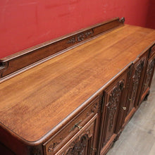 Load image into Gallery viewer, x SOLD Antique French Four Door Sideboard or Hall Cabinet, TV Unit with Two Drawers. B12034