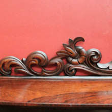 Load image into Gallery viewer, x SOLD Antique English Rosewood Chiffonier Sideboard – Carved Doors, Shelf & Key. B12531