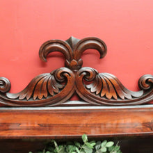 Load image into Gallery viewer, x SOLD Antique English Rosewood Chiffonier Sideboard – Carved Doors, Shelf & Key. B12531