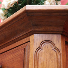 Load image into Gallery viewer, x SOLD Antique Belgian Oak Chest of Drawers Four Drawer Cabinet Simple Form B12748