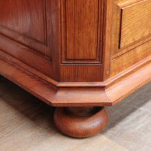 Load image into Gallery viewer, x SOLD Antique Belgian Oak Chest of Drawers Four Drawer Cabinet Simple Form B12748