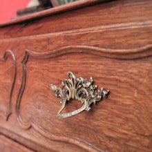 Load image into Gallery viewer, x SOLD Antique French Oak Three-Drawer Chest of Drawers or Hall Cabinet/Sideboard. B12008