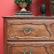 Load image into Gallery viewer, x SOLD Antique French Oak Three-Drawer Chest of Drawers or Hall Cabinet/Sideboard. B12008