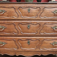 Load image into Gallery viewer, x SOLD Antique French Oak Three-Drawer Chest of Drawers or Hall Cabinet/Sideboard. B12008
