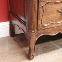 Load image into Gallery viewer, x SOLD Antique French Oak Three-Drawer Chest of Drawers or Hall Cabinet/Sideboard. B12008
