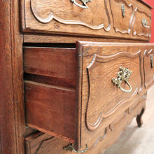 Load image into Gallery viewer, x SOLD Antique French Oak Three-Drawer Chest of Drawers or Hall Cabinet/Sideboard. B12008