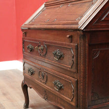 Load image into Gallery viewer, X SOLD Antique French Bookcase Bureau Writing Desk. China Cabinet or Bookcase Top. B12044