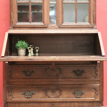 Load image into Gallery viewer, X SOLD Antique French Bookcase Bureau Writing Desk. China Cabinet or Bookcase Top. B12044