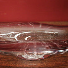 Load image into Gallery viewer, Purple to Clear with Bubble Pattern Murano Stretch Art Glass Vase, Venice, Italy. B12021