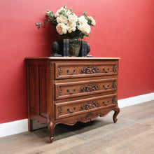 Load image into Gallery viewer, x SOLD Antique French Three Drawer Chest of Drawers, or Hall / Entry / Foyer Chest. B12009