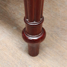 Load image into Gallery viewer, 10 English Mahogany Dining Chairs Vintage Fiddle Back Turned Legs. B12960