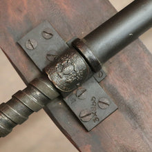 Load image into Gallery viewer, x SOLD Antique Australian Cedar Dining Table – D-End, Extends -2 Leaves, Winder & Crank B12553