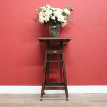 Load image into Gallery viewer, x SOLD Antique French Oak Stabilo Table de Projection, Use as a lamp table, Side Table or Plant Stand B12004