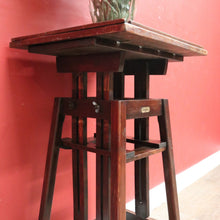 Load image into Gallery viewer, x SOLD Antique French Oak Stabilo Table de Projection, Use as a lamp table, Side Table or Plant Stand B12004