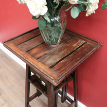 Load image into Gallery viewer, x SOLD Antique French Oak Stabilo Table de Projection, Use as a lamp table, Side Table or Plant Stand B12004