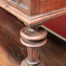 Load image into Gallery viewer, x SOLD Antique French Oak, Brass and Marble Sideboard, Hall Cabinet or Cupboard or Kitchen Dresser. B11463