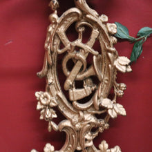 Load image into Gallery viewer, x SOLD Antique French Cast Iron Gold-painted Carved Hunting Scene Umbrella Holder or Stand. B10837