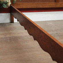 Load image into Gallery viewer, x SOLD Antique French Oak Double Bed, Headboard, Foot, Side Rails. Fits Double bed Mattress. B12033