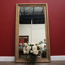 Load image into Gallery viewer, x SOLD Vintage Rectangle Gilt Framed Bevelled Edge Mirror, Wall Hanging Mirror B12098