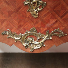 Load image into Gallery viewer, x SOLD Antique Chest of Drawers or Hall Cabinet, French Walnut, Brass and Marble Top Chest. B11349