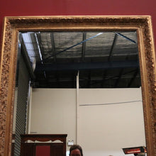 Load image into Gallery viewer, x SOLD Vintage Rectangle Gilt Framed Bevelled Edge Mirror, Wall Hanging Mirror B12098