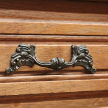 Load image into Gallery viewer, x SOLD Pair of Antique French Oak Bedside Cabinet or Lamp or Side Cupboards. B11448