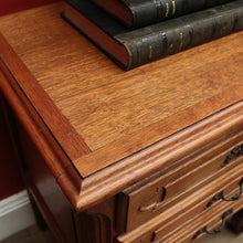 Load image into Gallery viewer, x SOLD Pair of Antique French Oak Bedside Cabinet or Lamp or Side Cupboards. B11448