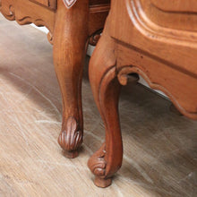 Load image into Gallery viewer, x SOLD Pair of Antique French Oak Bedside Cabinet or Lamp or Side Cupboards. B11448