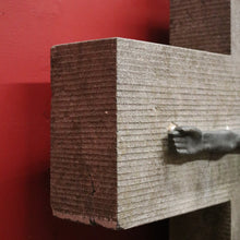 Load image into Gallery viewer, x SOLD Bluestone Cross or Crucifix with Bronze Statue of Jesus. B12119