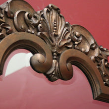 Load image into Gallery viewer, x SOLD Antique Mirror, French Gilt Framed Bevelled Edge Wall Mirror, Shield-shaped. B11309