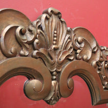 Load image into Gallery viewer, x SOLD Antique Mirror, French Gilt Framed Bevelled Edge Wall Mirror, Shield-shaped. B11309