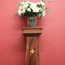 Load image into Gallery viewer, x SOLD Antique French Mahogany Church Pedestal, Statue Holder, Lectern, Pulpit. B12115