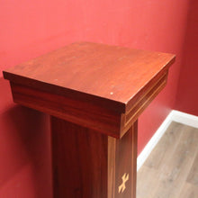 Load image into Gallery viewer, x SOLD Antique French Mahogany Church Pedestal, Statue Holder, Lectern, Pulpit. B12115
