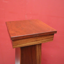 Load image into Gallery viewer, x SOLD Antique French Mahogany Church Pedestal, Statue Holder, Lectern, Pulpit. B12115
