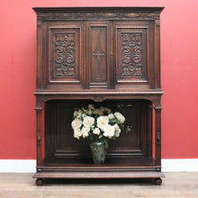Load image into Gallery viewer, Antique French Wine Cabinet, Gothic Sacrament Cabinet, Alcohol Storage Cupboard. B11466