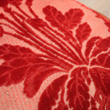 Load image into Gallery viewer, x SOLD Antique French Mahogany and Fabric Prayer Chair, Kneeler, Fretwork Cross. Prie Dieu B12116