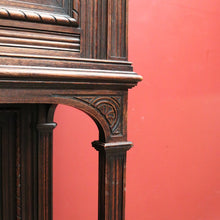 Load image into Gallery viewer, Antique French Wine Cabinet, Gothic Sacrament Cabinet, Alcohol Storage Cupboard. B11466