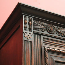 Load image into Gallery viewer, Antique French Wine Cabinet, Gothic Sacrament Cabinet, Alcohol Storage Cupboard. B11466