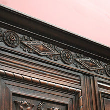 Load image into Gallery viewer, Antique French Wine Cabinet, Gothic Sacrament Cabinet, Alcohol Storage Cupboard. B11466