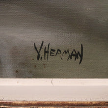 Load image into Gallery viewer, x SOLD Framed Oil on Canvas, Still Life, Pheasant, Lobster, Fruit, Banquet, Oil Painting. B11334