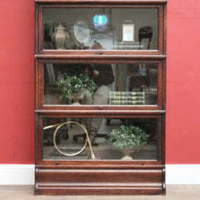Load image into Gallery viewer, x SOLD Solicitors Bookcase - Antique, Globe Wernicke & Co, London. Four-Section Cabinet. B12543