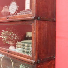 Load image into Gallery viewer, x SOLD Solicitors Bookcase - Antique, Globe Wernicke & Co, London. Four-Section Cabinet. B12543