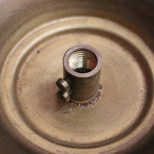 Load image into Gallery viewer, x SOLD Pair of Antique French Gothic Church Brass Gothic Candlestick Holders. B12109