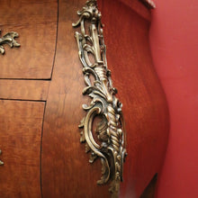 Load image into Gallery viewer, Antique French Walnut and Marble Chest of Drawers or Hall Way Cabinet, Gilt Brass Mounts and Handles. B12087