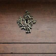 Load image into Gallery viewer, Antique French Walnut and Marble Chest of Drawers or Hall Way Cabinet, Gilt Brass Mounts and Handles. B12087